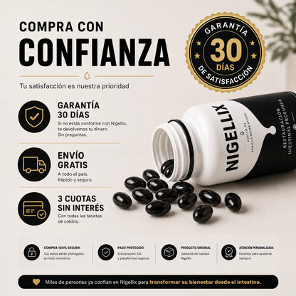 Nigellix - Aceite de semilla negra Etíope